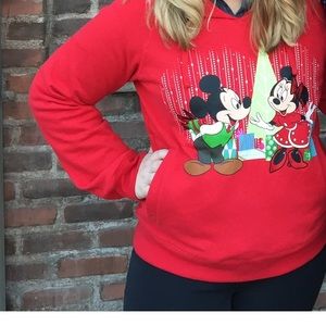 Disney Christmas themed hoodie rare retired!